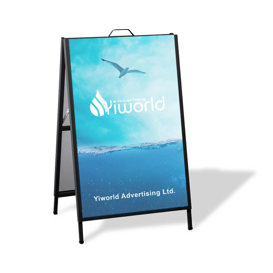 Metal A-Frame Stand Signs
